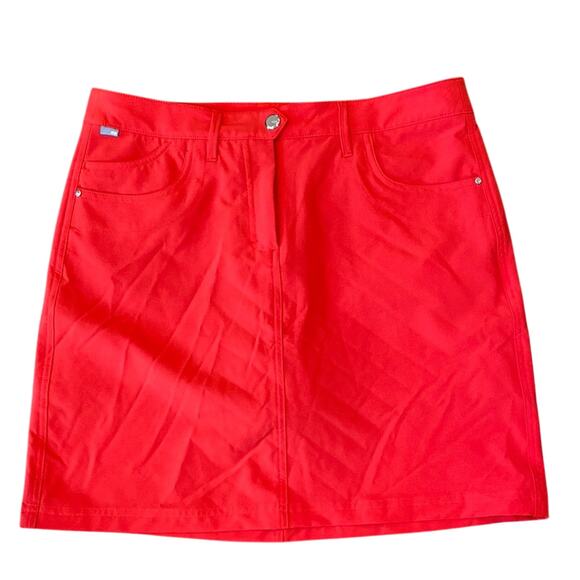 NWT Nivo Women's Marika Skort Tomato Red Size 6 - Picture 2 of 15